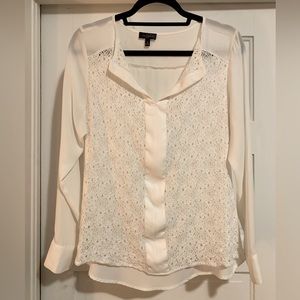 The Limited Lace Blouse -Size M